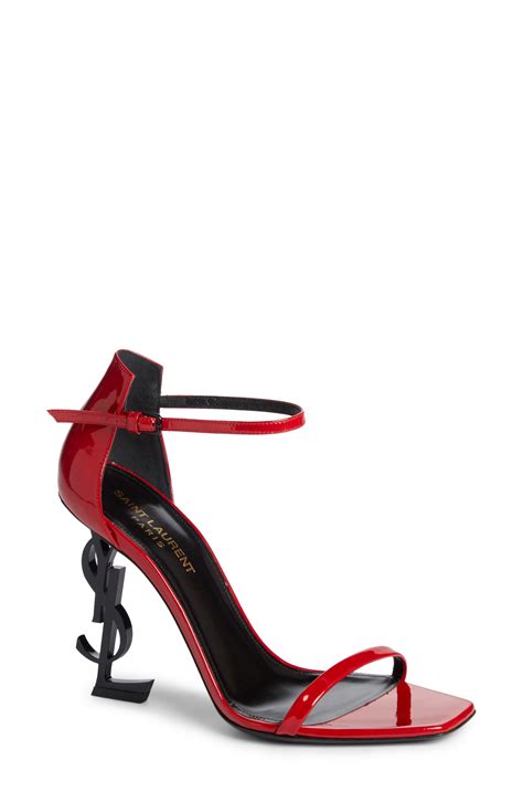 ysl red and black heels|how much do ysl heels cost.